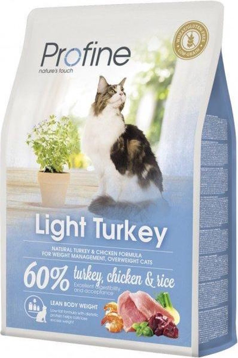 Profine Profine Light Turkey - Kattenvoer - 2 kg