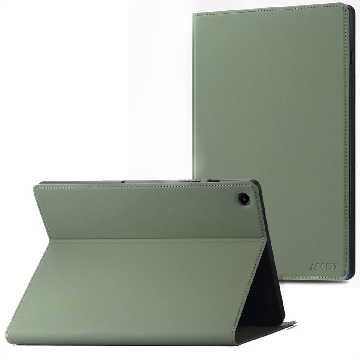 Accezz Tablet Hoes - Geschikt voor Samsung Galaxy Tab A9 Plus - Classic Tablet Case - Groen