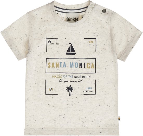Dirkje Jongens T-shirt - Off white