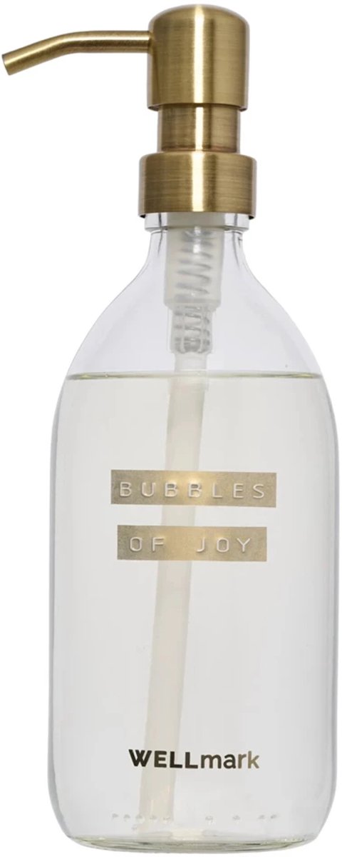 Wellmark handzeep 500ml 'bubbles of joy' echoes of kindness ivory