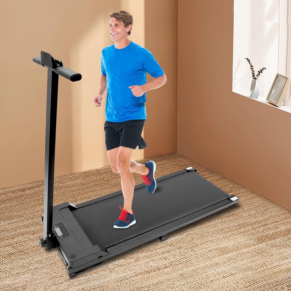 Inklapbare Loopband Walking Pad – 1-6 km/u – LED Display – Medahomestore