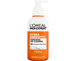 L'Oréal Paris Men Expert Hydra Energetic Energising Gel Cleanser - voor de doffe vermoeide huid -…