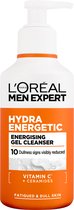 L'Oréal Paris Men Expert Hydra Energetic Energising Gel Cleanser - voor de doffe vermoeide huid - met Vitamine C* & Ceramiden - 260ml