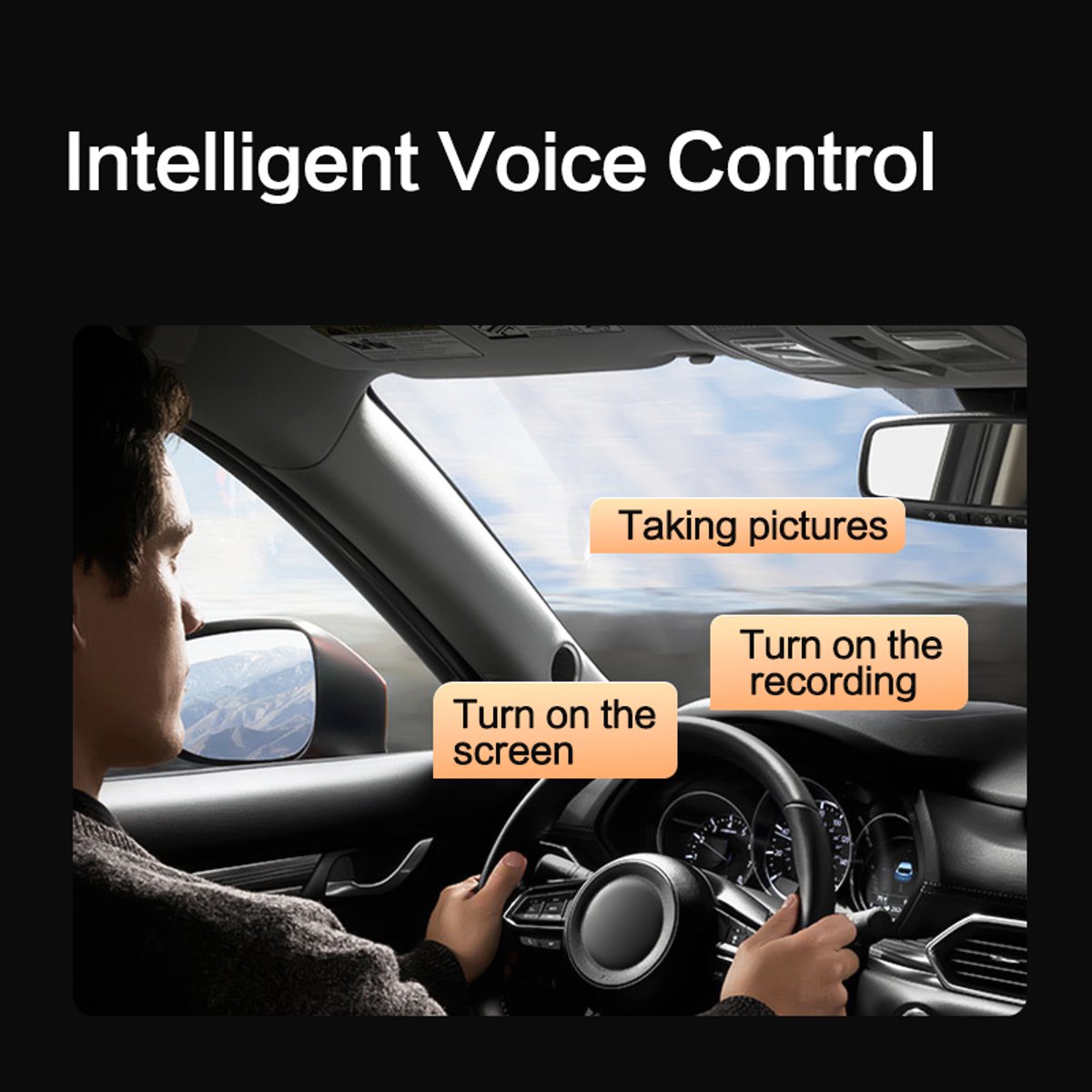 Imou S800 Pro Dashcam – Dual Camera – 4K + 1080p – Wi-Fi – G-sensor – GPS Playback thumbnail 6