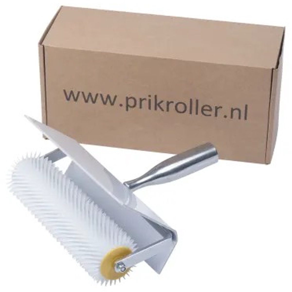 Prikroller - Ontluchtingsroller - 25cm - 11mm - met spatkap