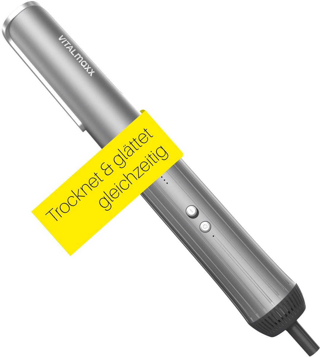 STYLE & SHINE by VITALmaxx Straight & Air Styler | Haarstyler 2 in 1: stijltang & haardroger | Hot Air Styler voor minder haarbreuk | Natte styler met 2 standen & 6 temperatuurstanden
