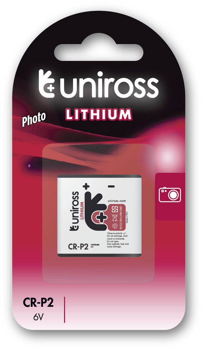 Uniross Lithium CR-P2 6V 1 pack