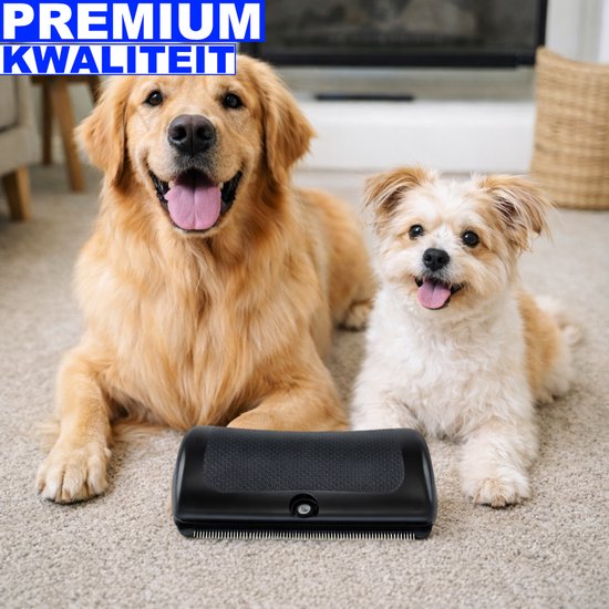 Furease - Fur Ease Borstel Hond - Elvori Hondenborstel - Pura Vacht Borstel - Hair Removal - Vacht Wonderborstel - Kattenborstel Stoom – Kattenhaar Verwijderaar – Kattenkam – Hondenborstel – Dierenborstel – Ontklitborstel – Vachtverzorging