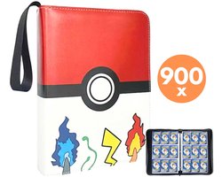 Verzamelmap voor Pokémon kaarten – Met Ritssluiting -- Javi