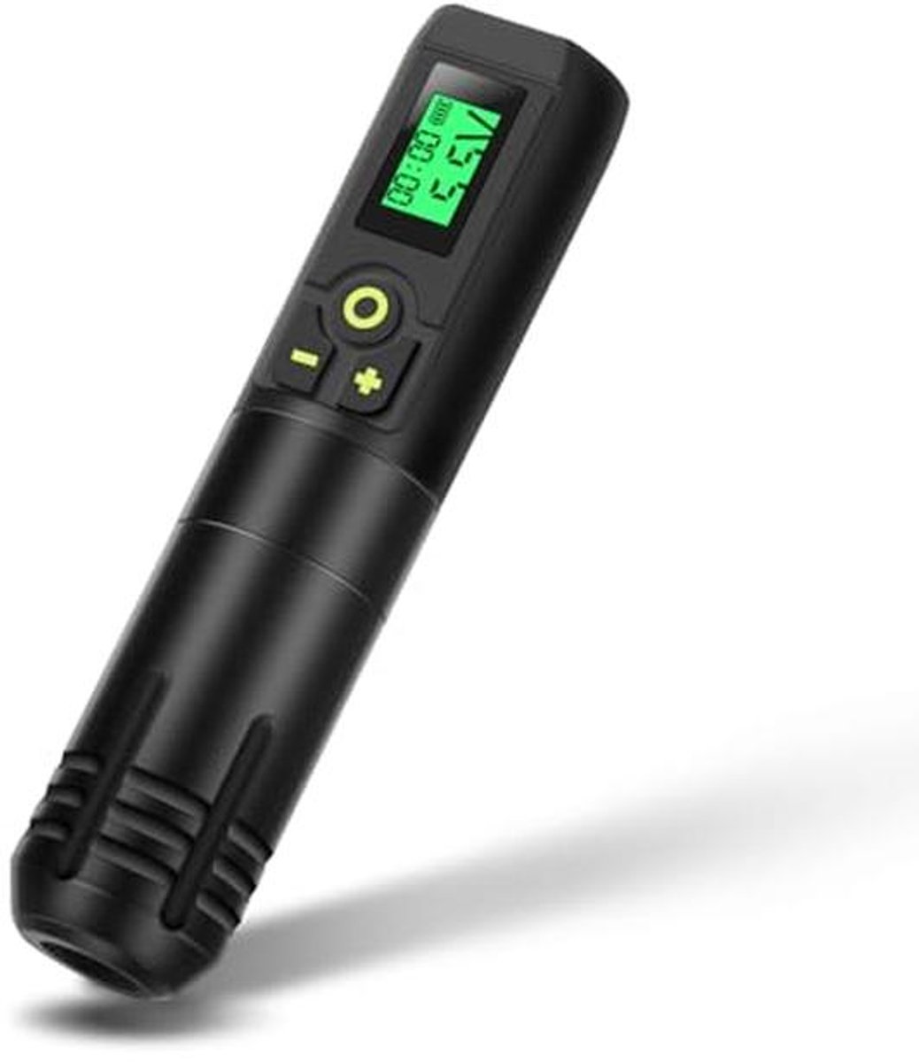 Draadloze Tattoo Pen met Digitale LED Display - 1300mAh Rotary Tattoo Machine