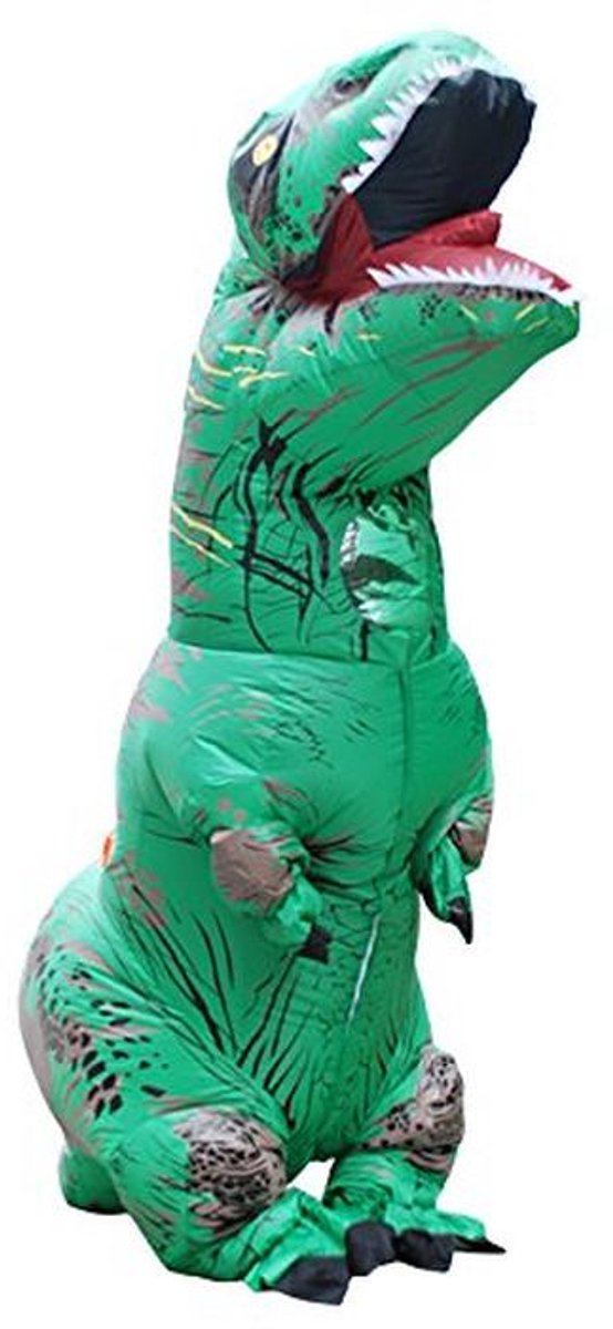 Opblaasbaar Dinosaurus Kostuum voor Volwassenen