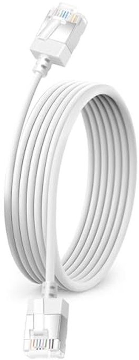 Ultradunne Cat 6 Ethernetkabel 5m - Flexibele RJ45 Gigabit LAN-kabel voor PC en Router