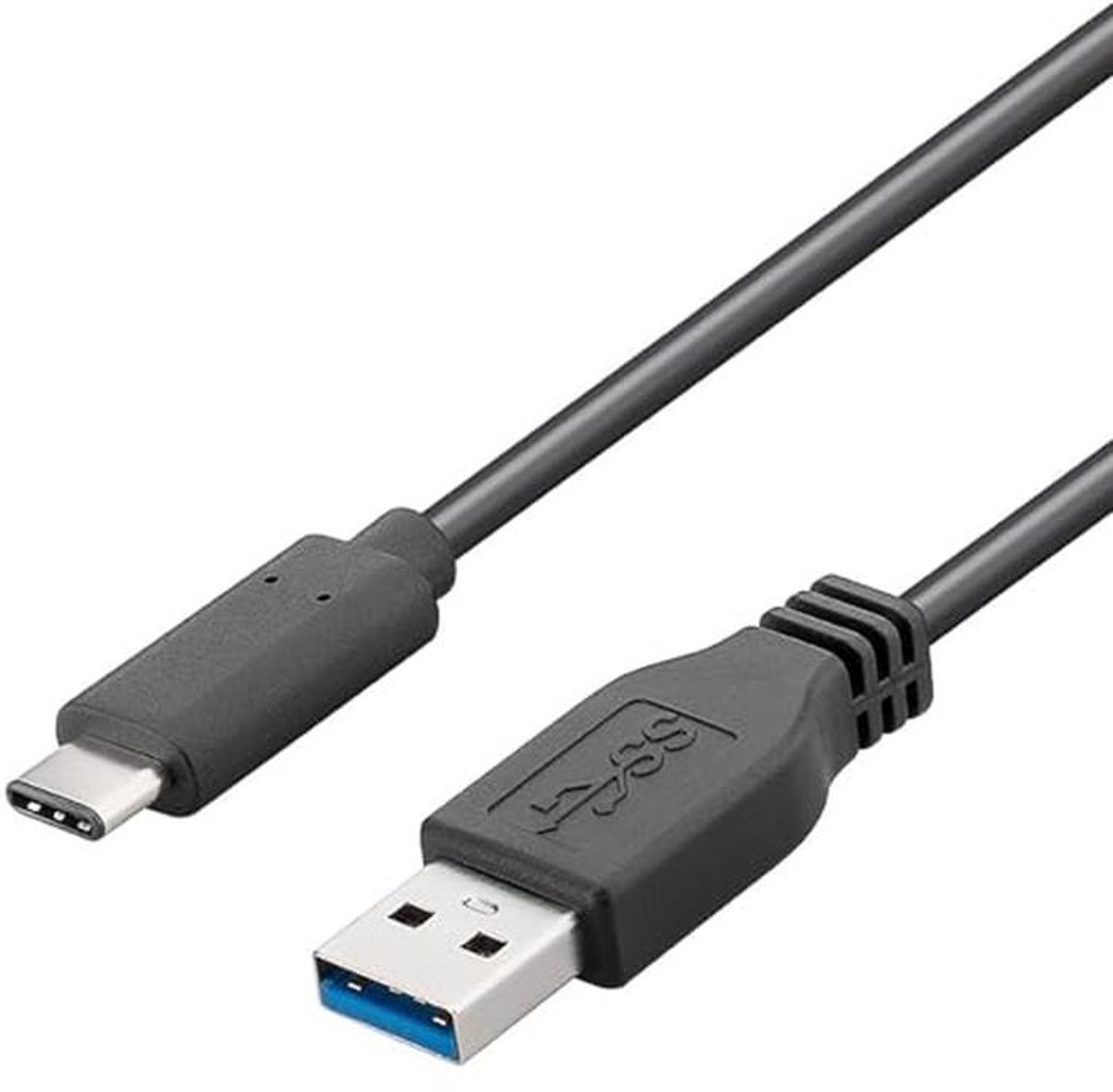 USB 3.2 Gen 1 Aansluitkabel - SuperSpeed Datakabel tot 5 Gbit/s en Laadkabel tot 2 A, 1m
