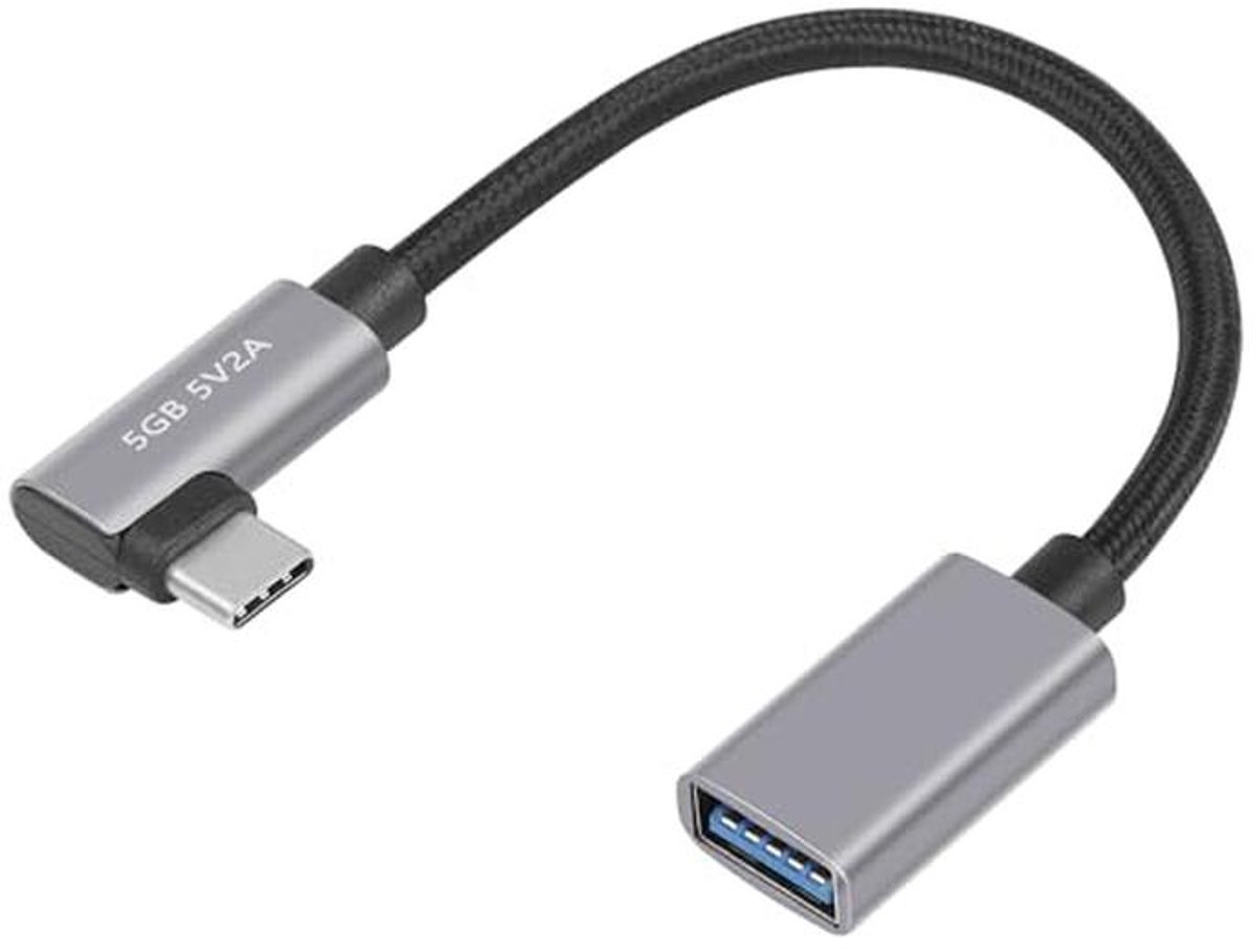 USB C naar USB 3.0 Adapter - Type C Male naar USB A OTG Adapterkabel