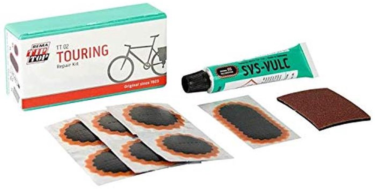Complete Bandenreparatieset met Patches en Vulkaniseervloeistof
