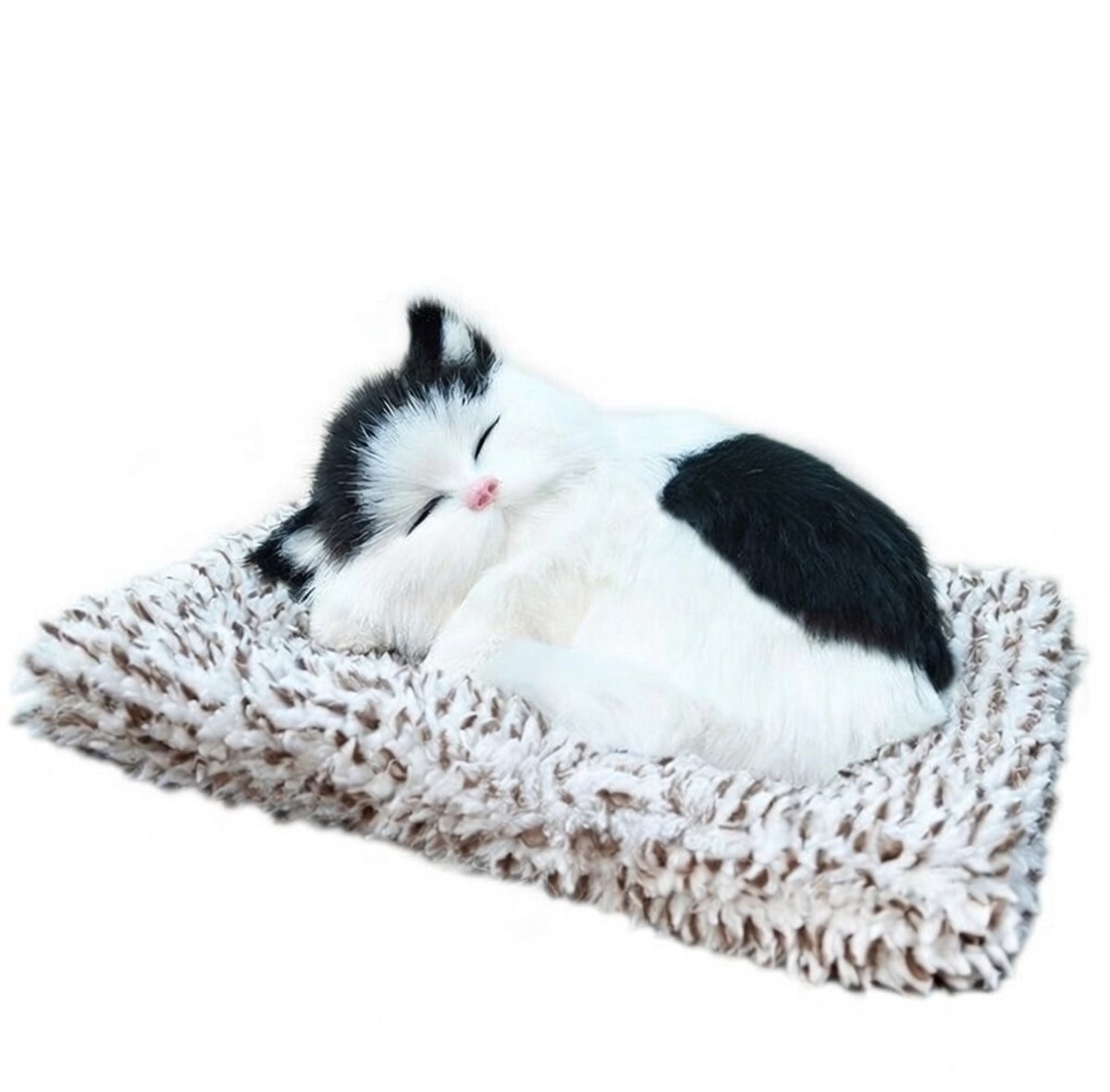 Oneay Pluche Kat Luchtverfrisser – Bamboe Houtskool Luchtreiniger – Auto en Bureau Decorat