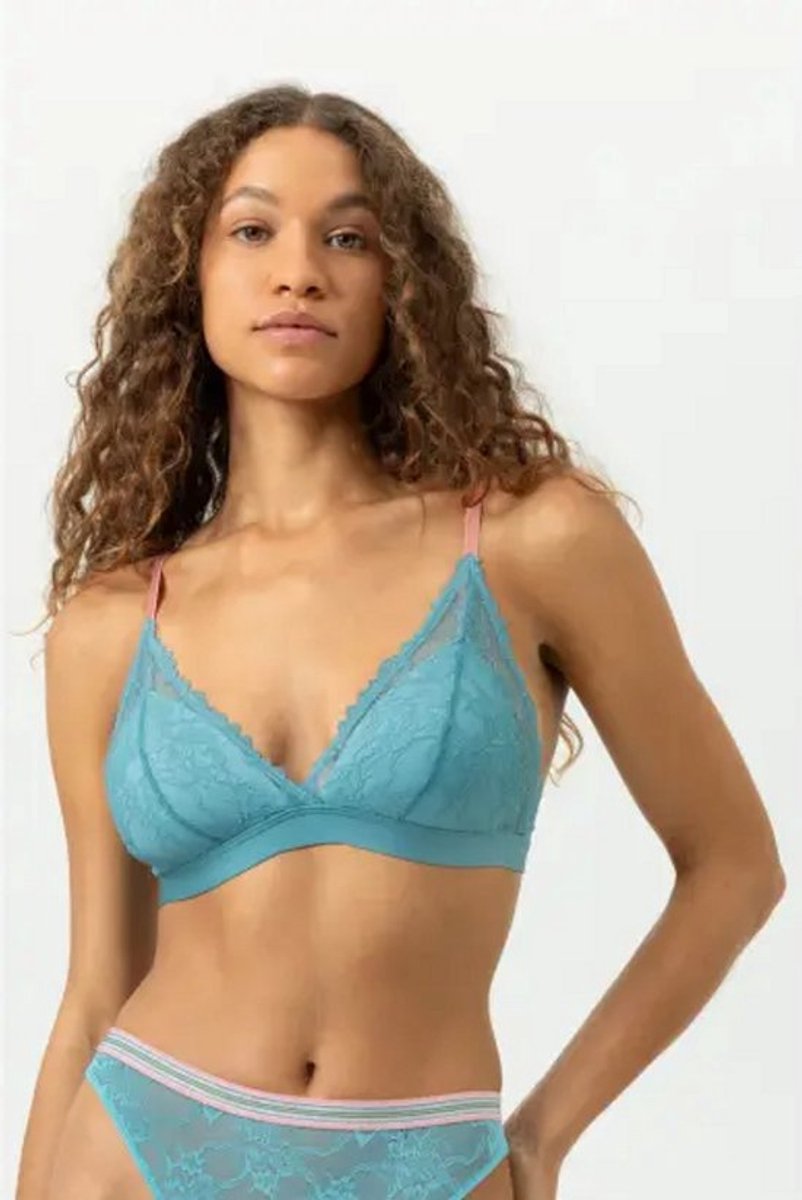 Mey Poetry Style Triangel BH Teal Dream Blauw