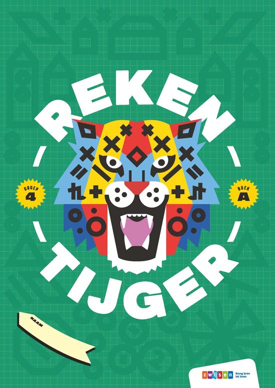 Rekentijger Groep 4 Werkboek A - cover