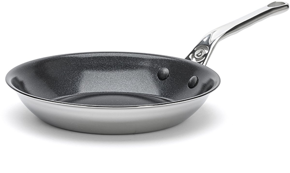 De Buyer Koekenpan - AFFINITY- RVS - Keramische coating - 20cm - PFAS-vrij