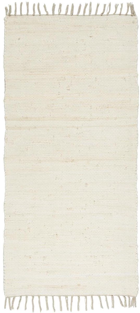 Ib Laursen - Vloerkleed 80x120 cm - Katoen - Roomwit
