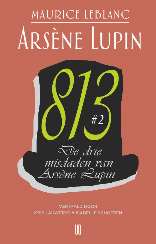 Arsène Lupin 2 - De drie misdaden van Arsène Lupin - cover