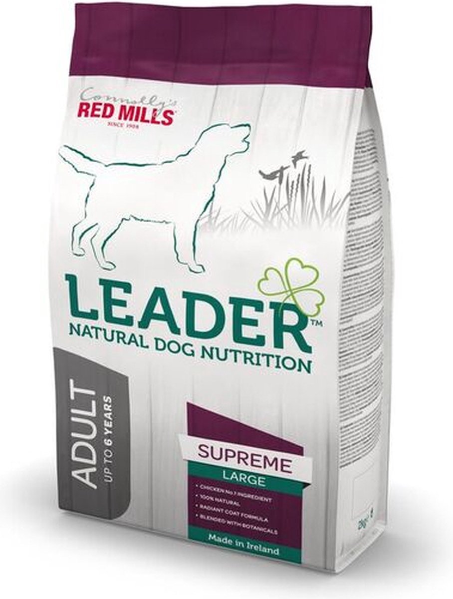 Leader Adult Dog Supreme Large Breed Chicken 12 kg - Hond