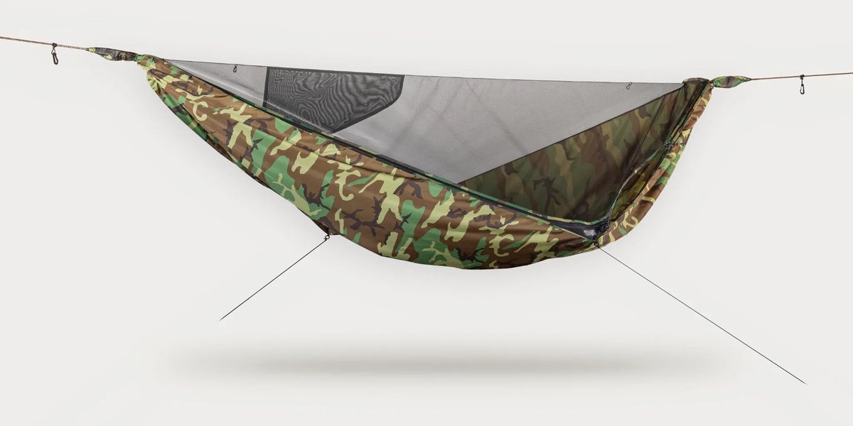 Hennessy Hammock Explorer Deluxe ZIP XL Woodland