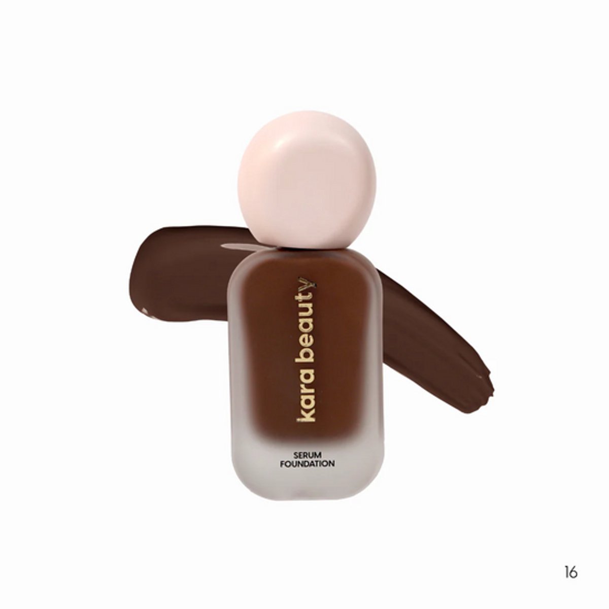 Kara Beauty - GNO - Serum Foundation - 16 Mocha Bronze - Vegan - Foundation - 30 ml