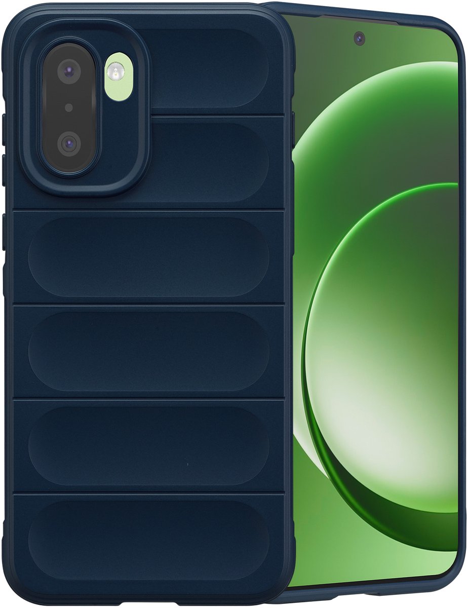 imoshion Hoesje - Geschikt voor OnePlus 15R - EasyGrip Backcover - Donkerblauw