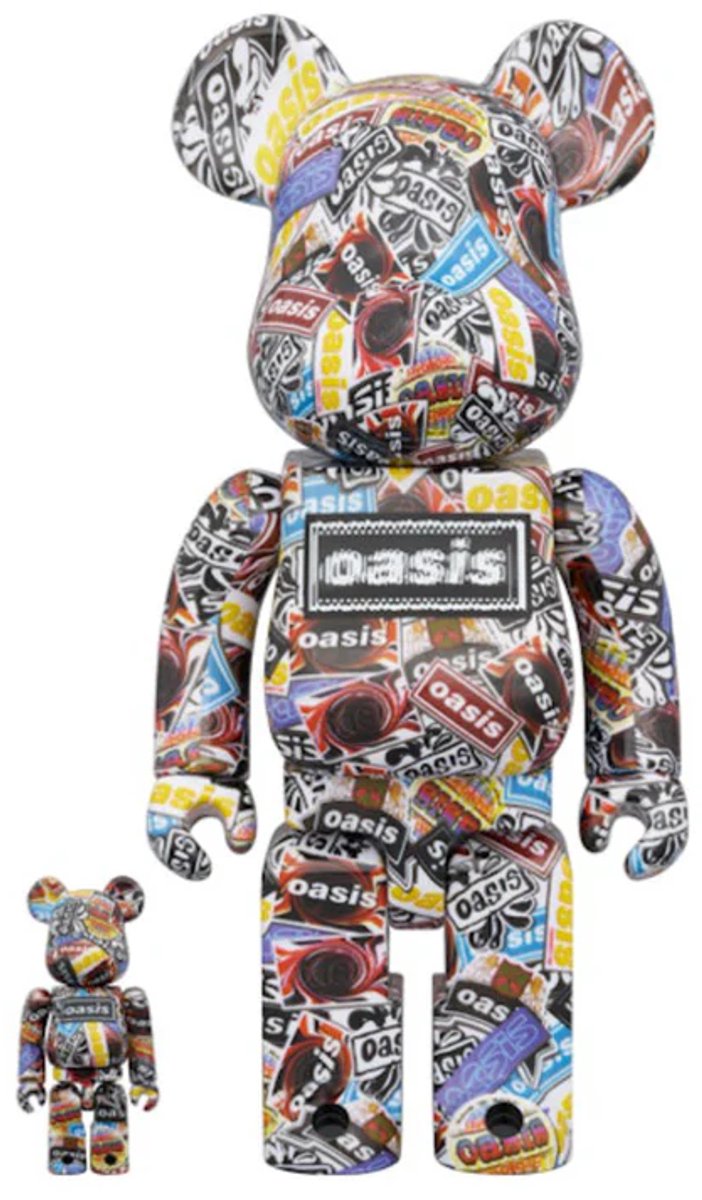 400% & 100% Bearbrick set - OASIS (2025)