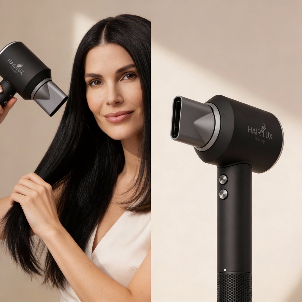 Rena Hairlux Pro Ionische Fohn - Leafless Haardroger 1600W - afbeelding 3