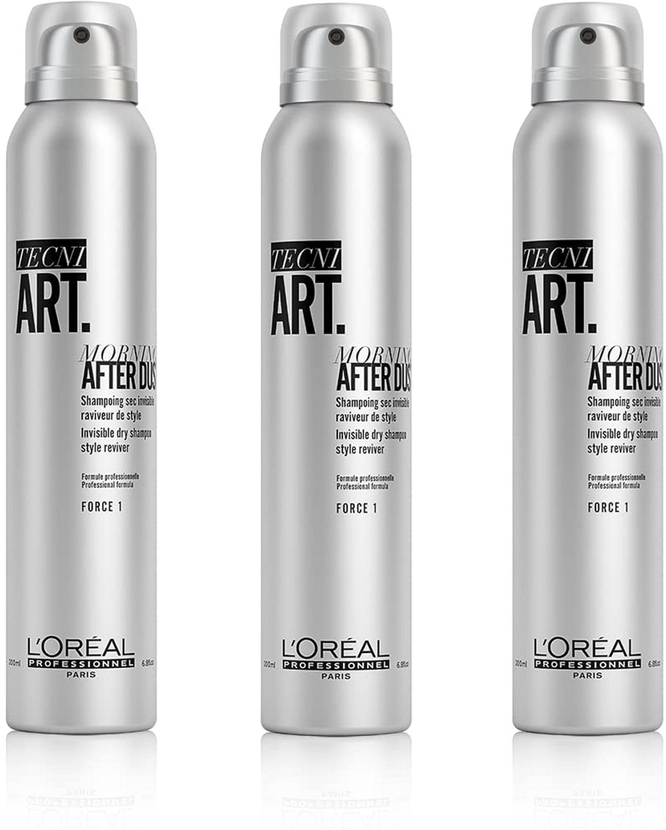 3 x L'Oréal Professionnel Tecni Art Morning After Dust Dry Shampoo