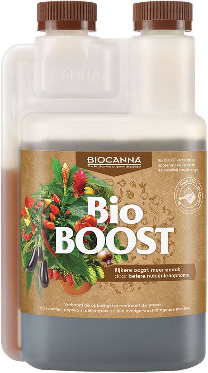BIOCANNA Bio BOOST 1L = 500 liter biologische plantenvoeding