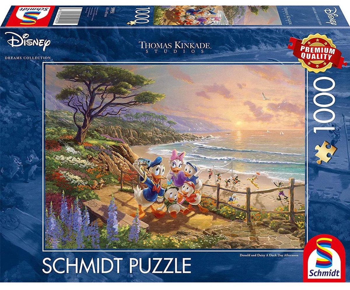 Schmidt Disney Donald & Daisy, 1000 stukjes