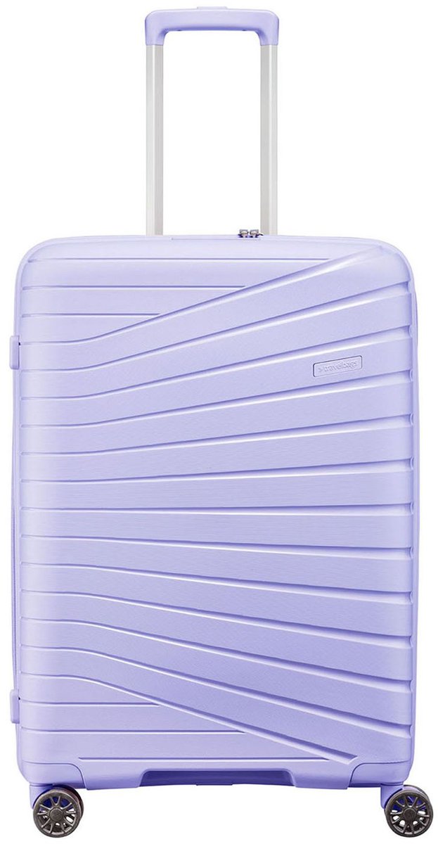 Travelbags The Vibe 4-wiel Trolley 65 cm - Uitbreidbaar 72/83 liter - 65.5x44.5x28.5 cm - lilac