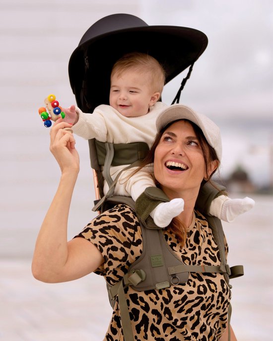 Minimeis The Sunshade - Zonnekap voor Minimeis draagzak - Accessoire voor schouderdrager G5 - Black van Merkloos — afbeelding 4