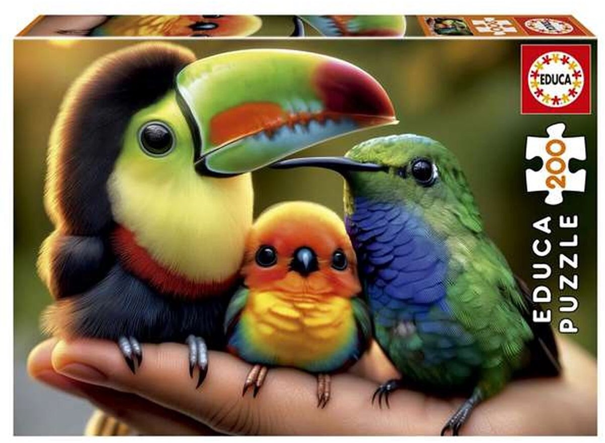 Puzzel Educa Vogels 200 Stukjes