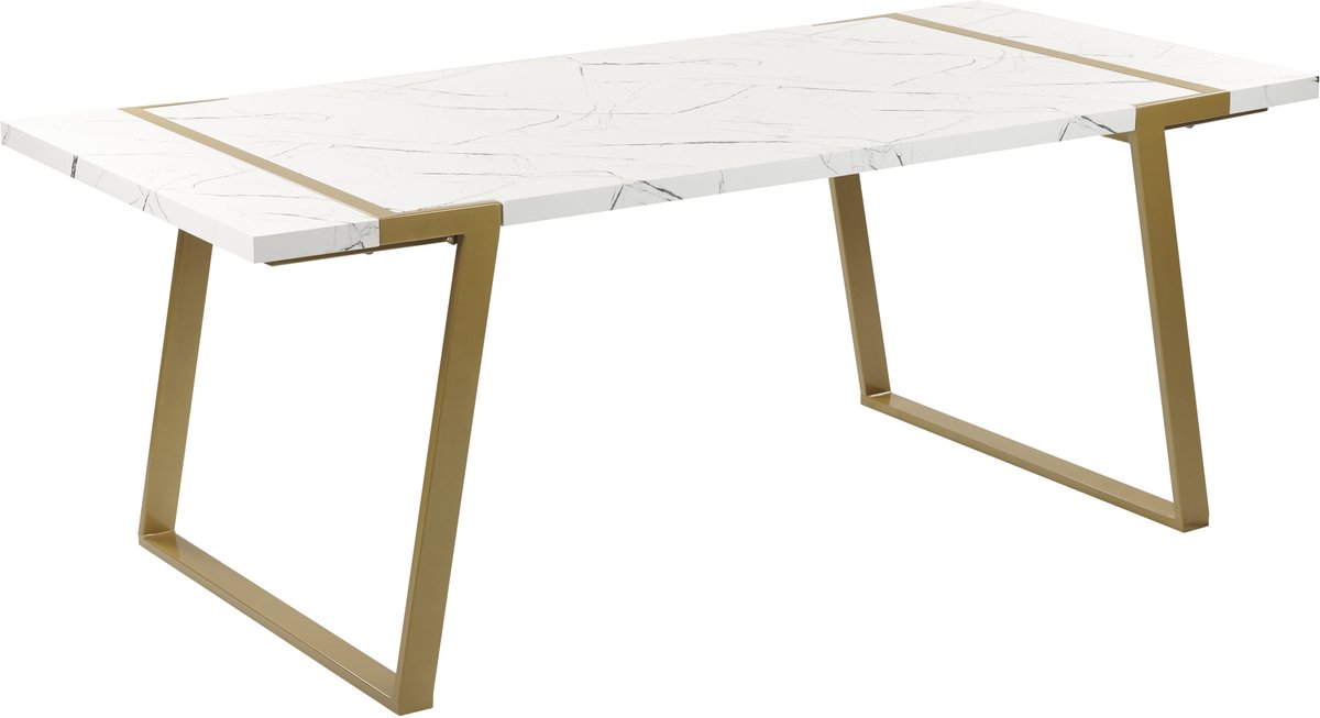 MARTYNIKA - Eettafel - Wit - MDF