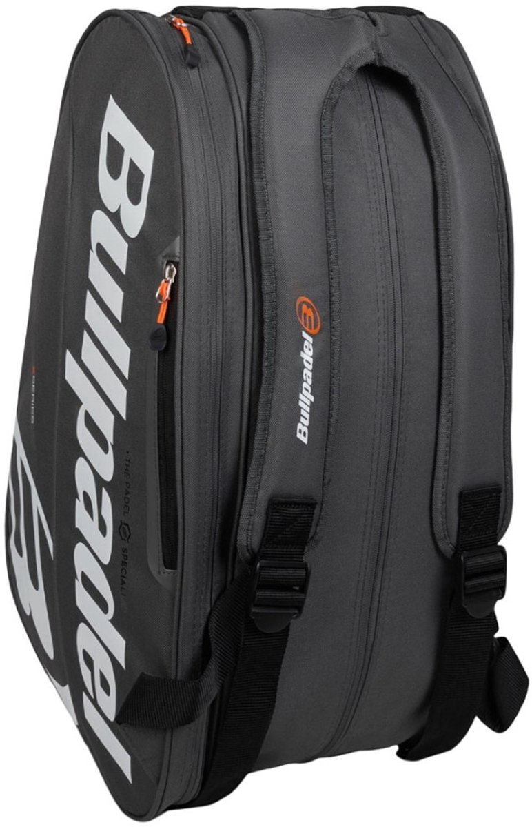 Bullpadel - Tour - padeltas racketbag - zwart/grijs Bppex007 thumbnail 3