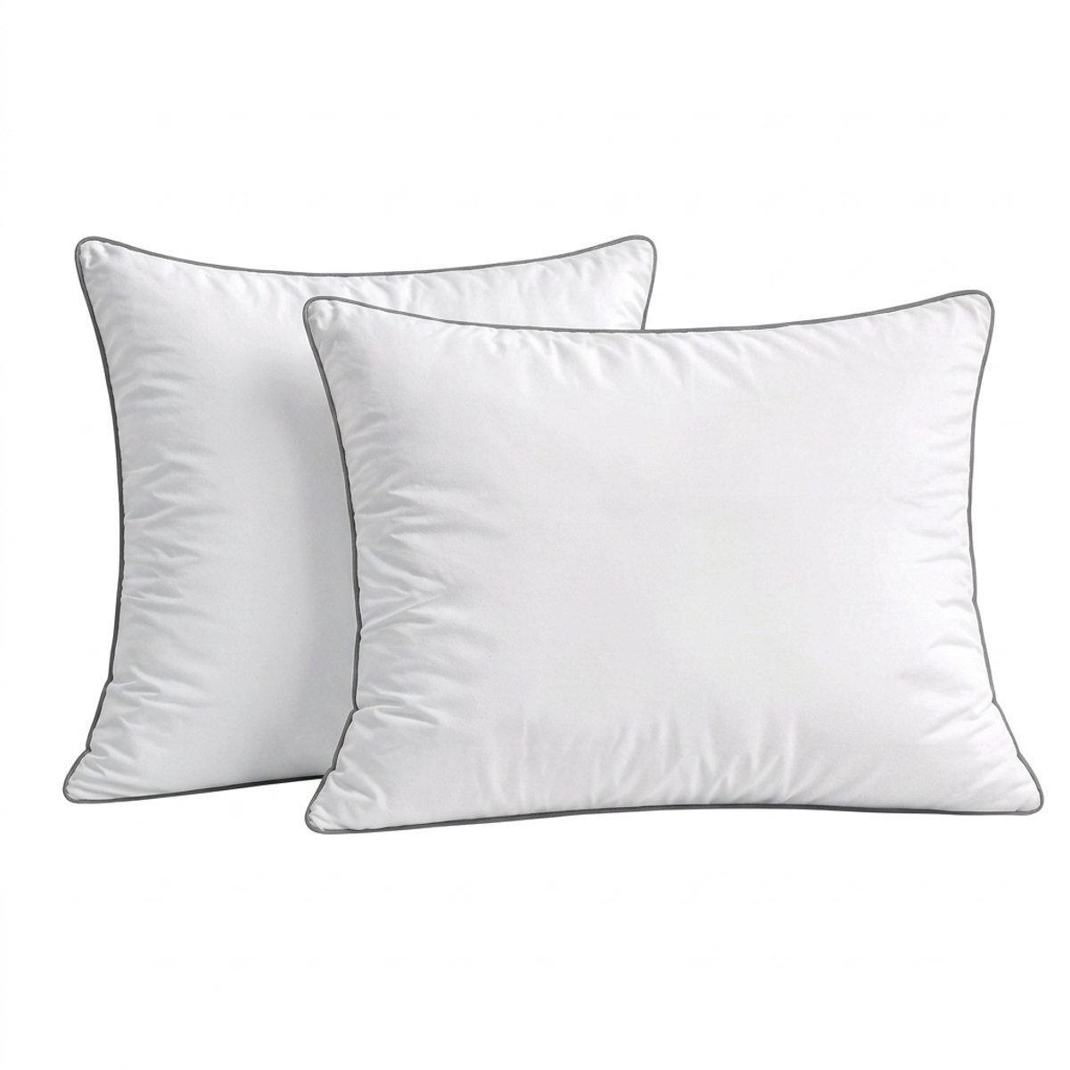 Sleeptime Hotel Hoofdkussen - Set van 2 - Orthopedisch & Ergonomisch - 60x70 cm - Hotelkwaliteit - Geschikt voor Alle Slaaphoudingen