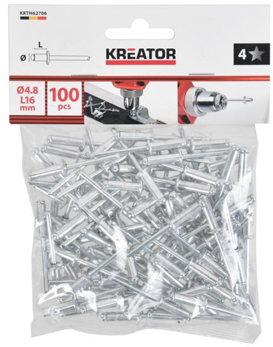 Kreator Klinknagels KRTH62706
