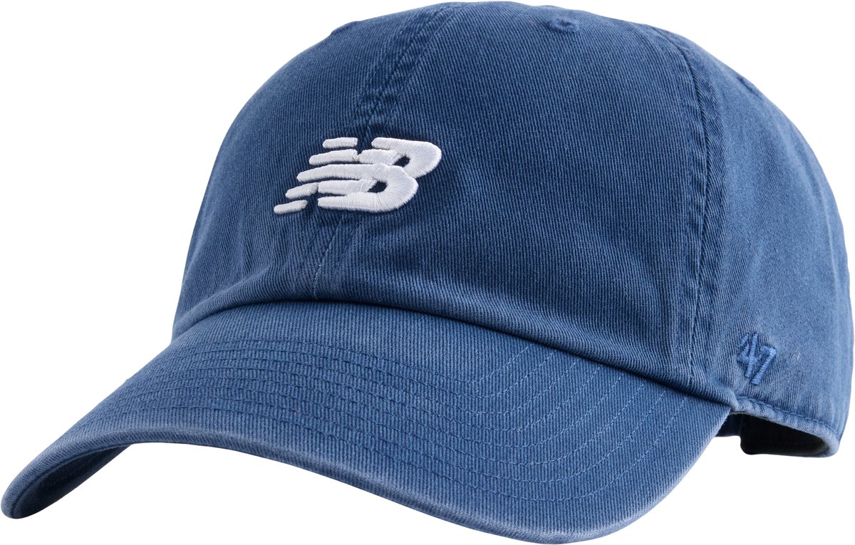 New Balance ’47 Clean Up Hat Unisex Pet Blauw