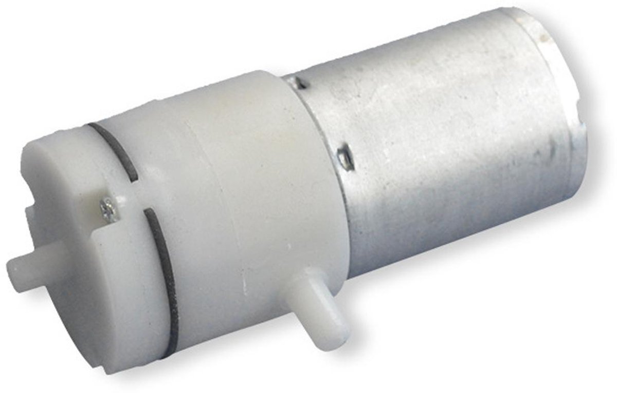 Luchtpomp - DC 12V -Vacuümpomp voor Precieze Instrumenten - 1 Stuk - Wit