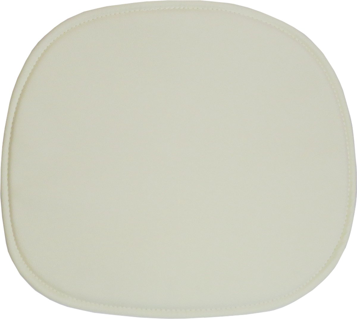 Seatdot Zitkussen voor Eames Kuipstoel – PU Kunstleer – Antislip – Offwhite – Stoelkussen Eames Chair