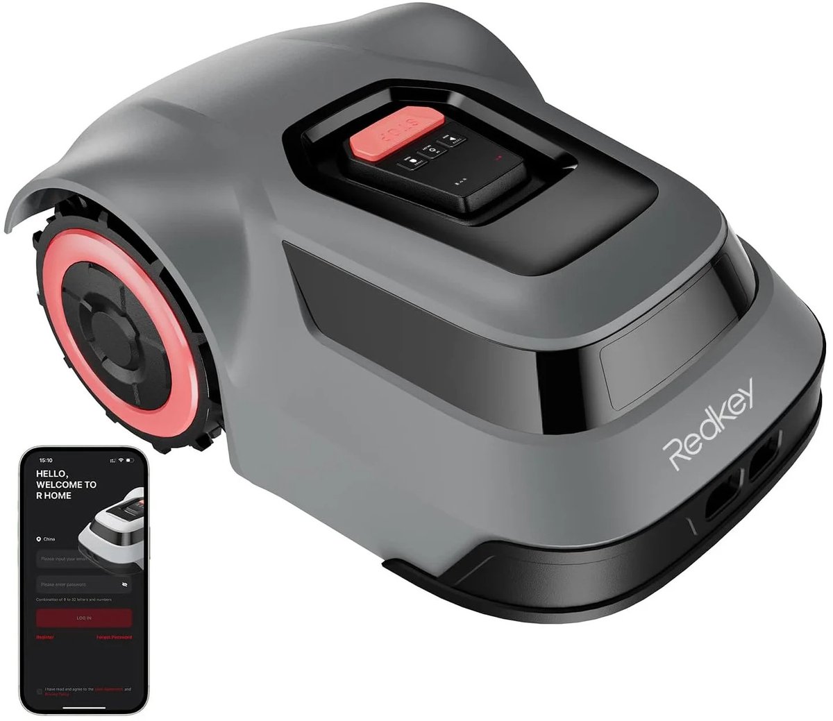 Lanoba Robotgrasmaaier met App Bediening en Object Herkenning - Algirdas Tevelis/Mbrush UAB - €594,95