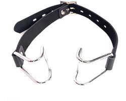 Lederen Mond Uitrekker - Mondspreider - Verstelbaar - Gag - BDSM