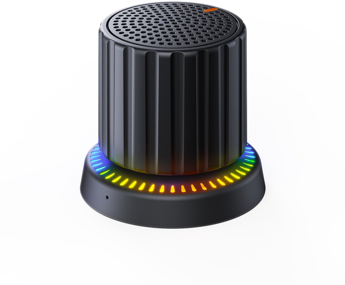 Bluetooth speakers - Bluetooth koptelefoon - Bluetooth Speaker Klein - Bluetooth auto - Bluetooth doucheluidspreker - met magnetische ring - 7*7*7 cm - Zwart