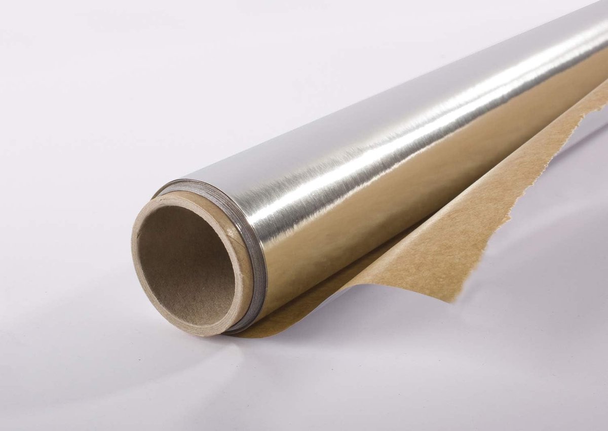 Bakpapier en Aluminiumfolie 2 in 1 Rol, 30 cm x 5 m