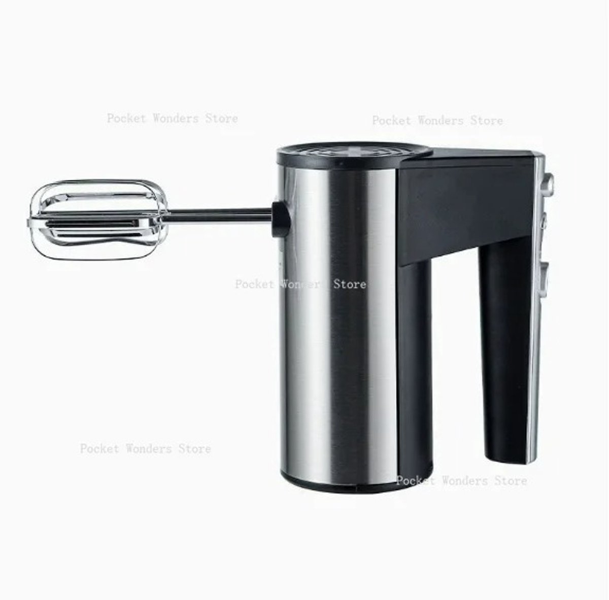 Jurrys Elektrische Eierklopper – RVS Garde – Hoog Vermogen – Multifunctionele Handmixer – Melkopschuimer & Klopper