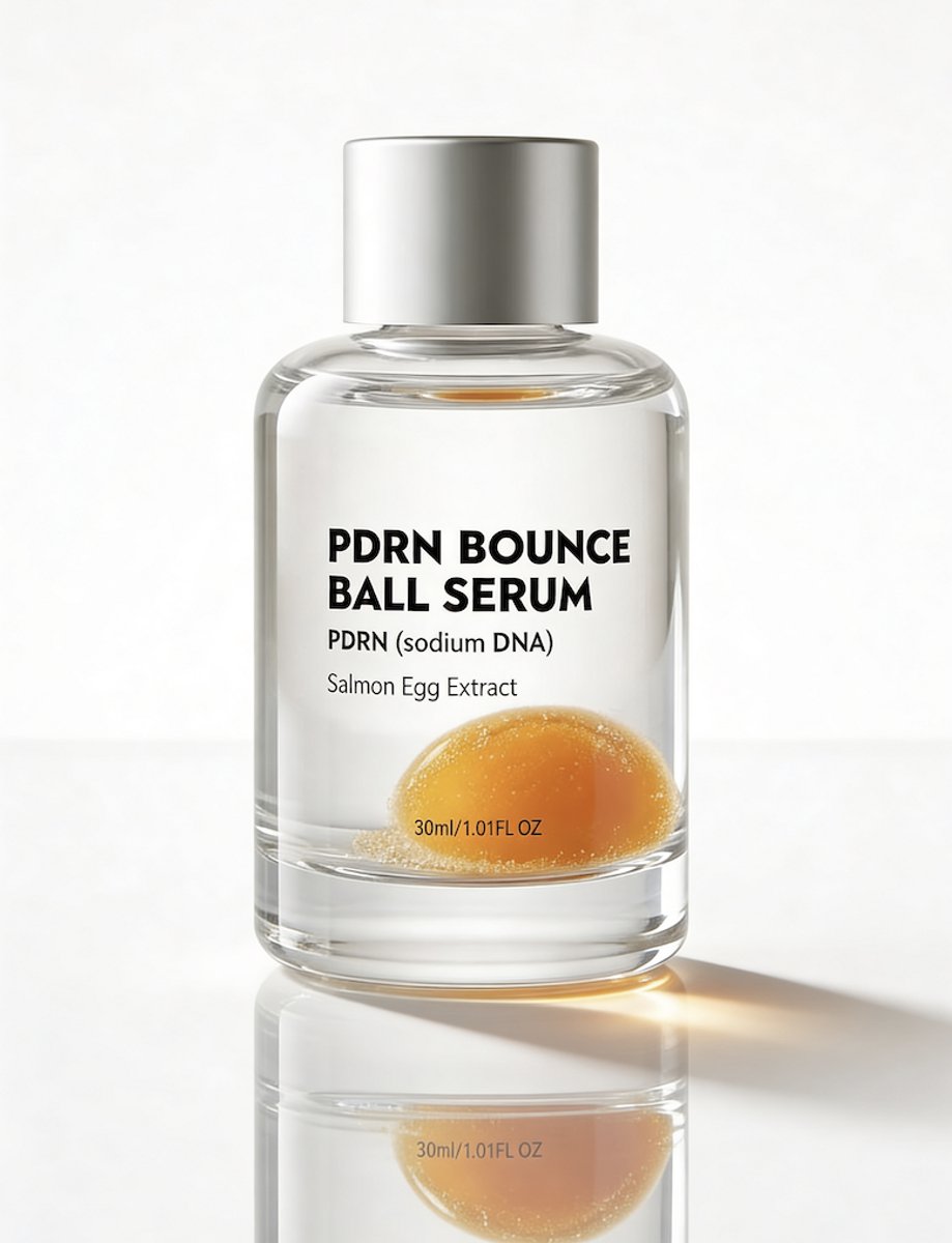 PDRN Bounce Ball Serum – Anti-Aging Gezichtsserum met Zalm-DNA, Niacinamide & Hyaluronzuur